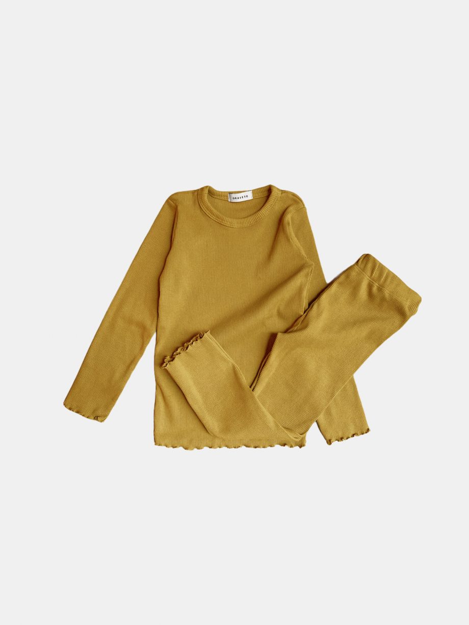 Pijama Rosita Mustard