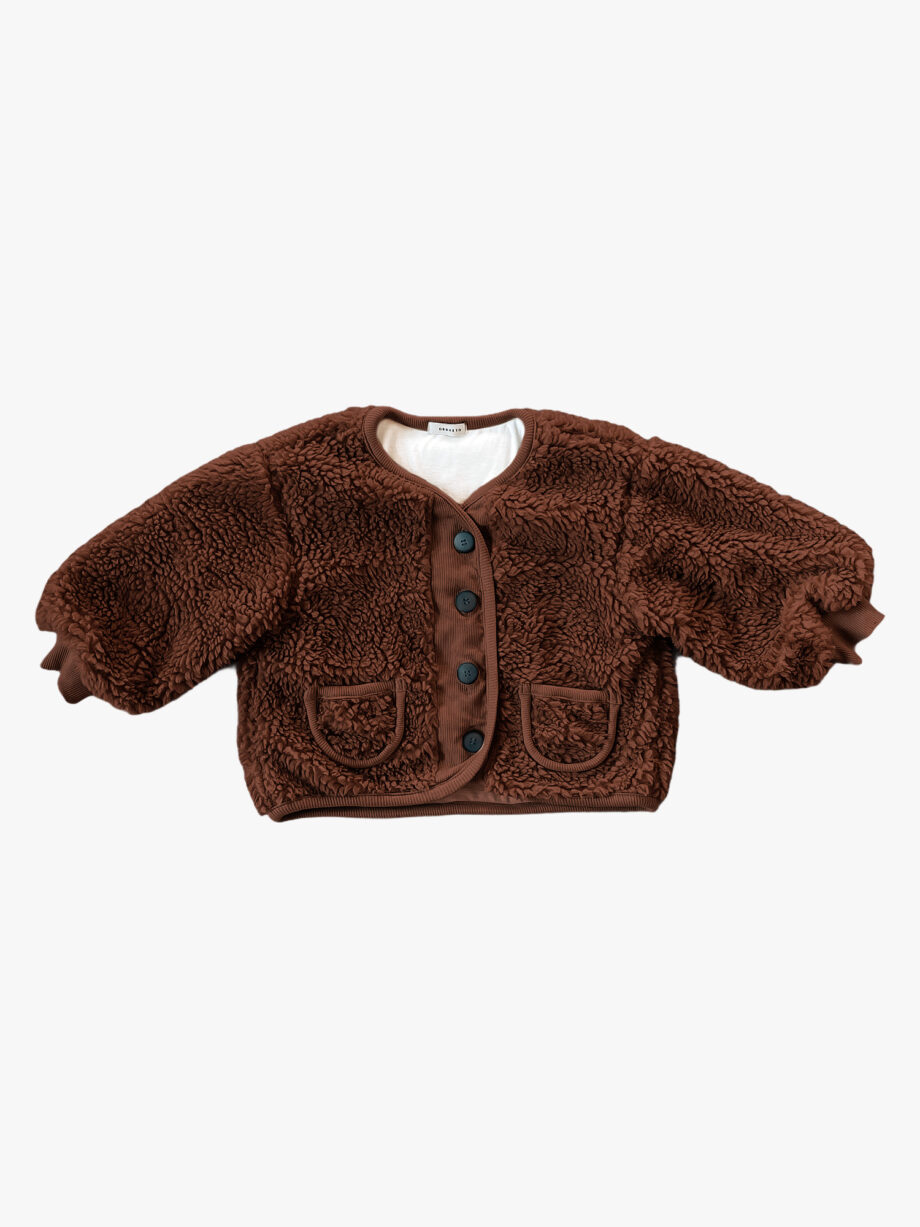 Casaco Teddy Chocolate