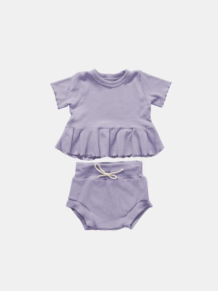 Conjunto Joaninha Lavanda