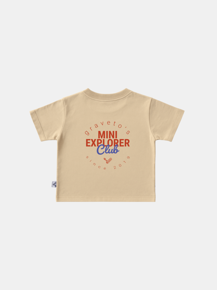 Camiseta Mini Explorer Club